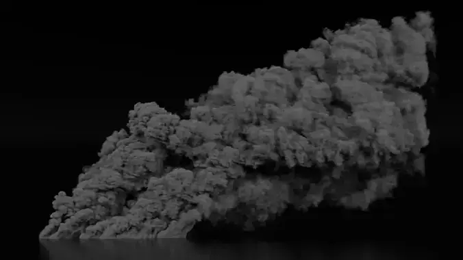 Rising Smoke 3D model