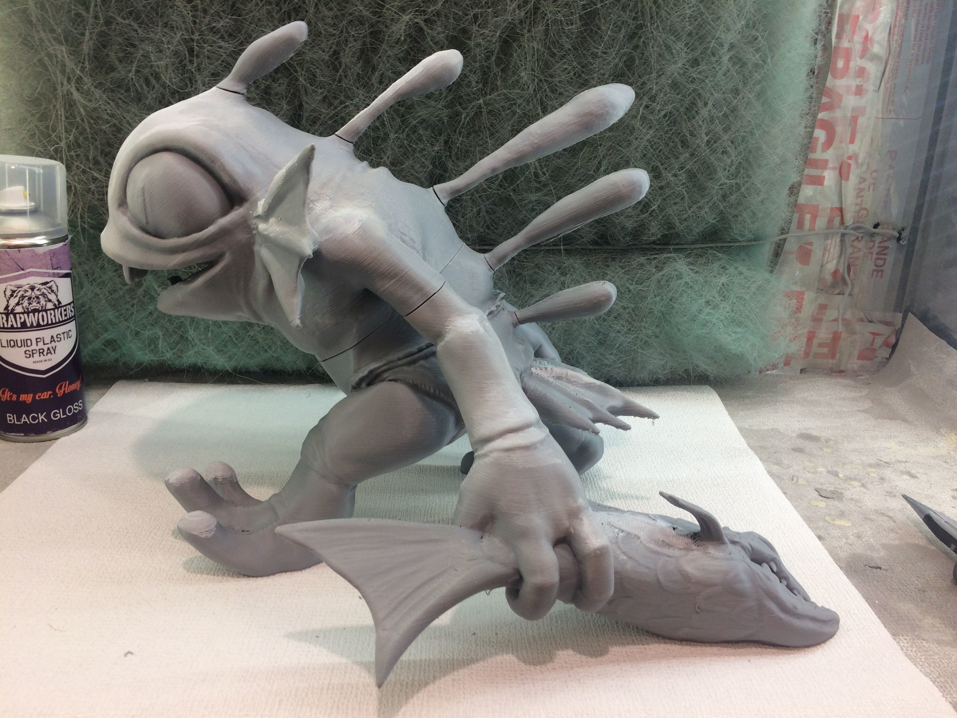 murloc-murky-Heroes of the Storm- 3dprinter 3D print model_4