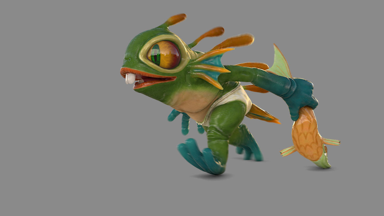 murloc-murky-Heroes of the Storm- 3dprinter 3D print model_16