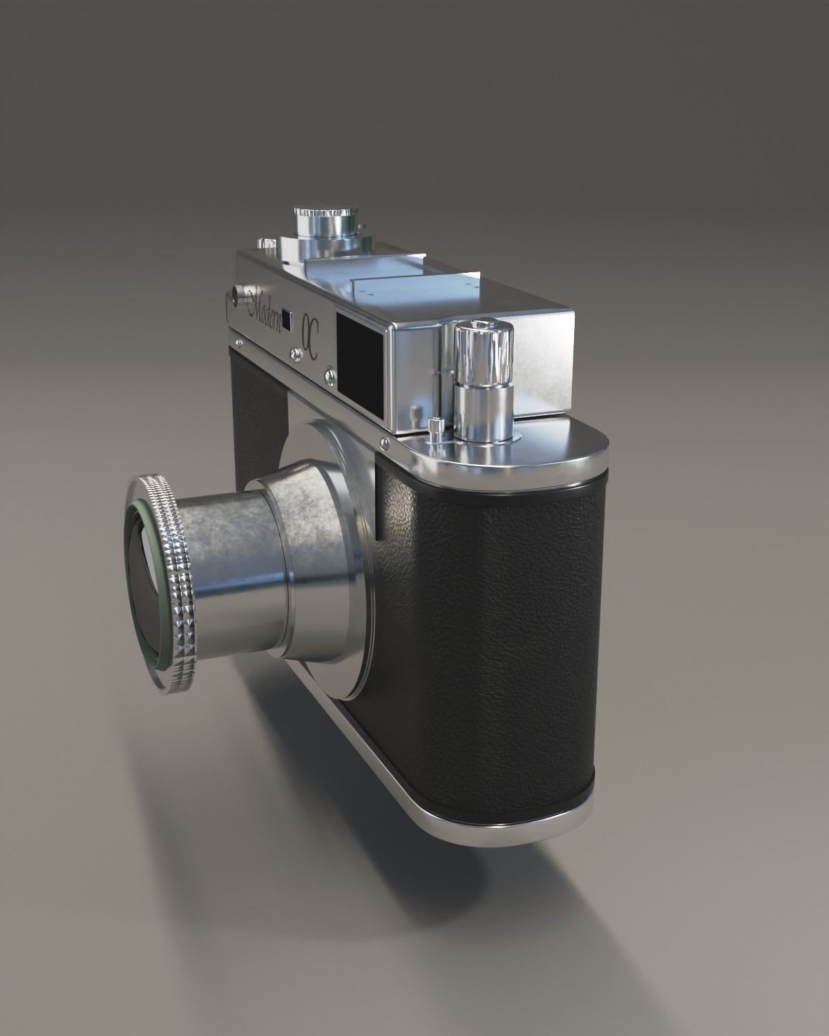 Photorealistic Vintage Camera 3D model_3