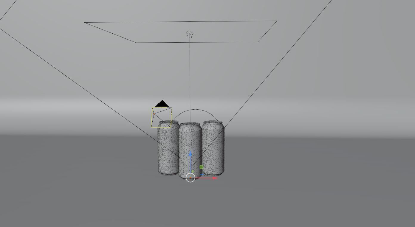 low poly soda and juice can 3D model_3