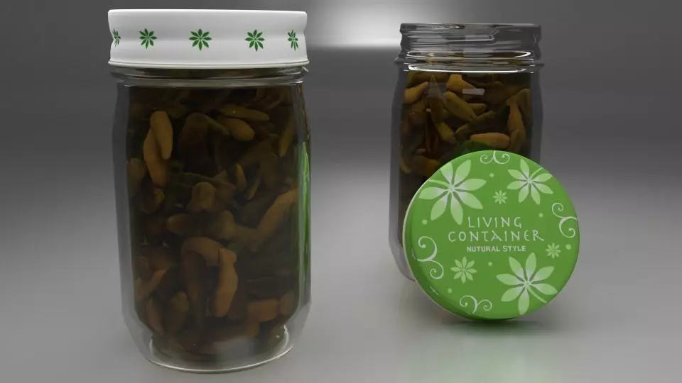 Pickled Chillies 3D model
