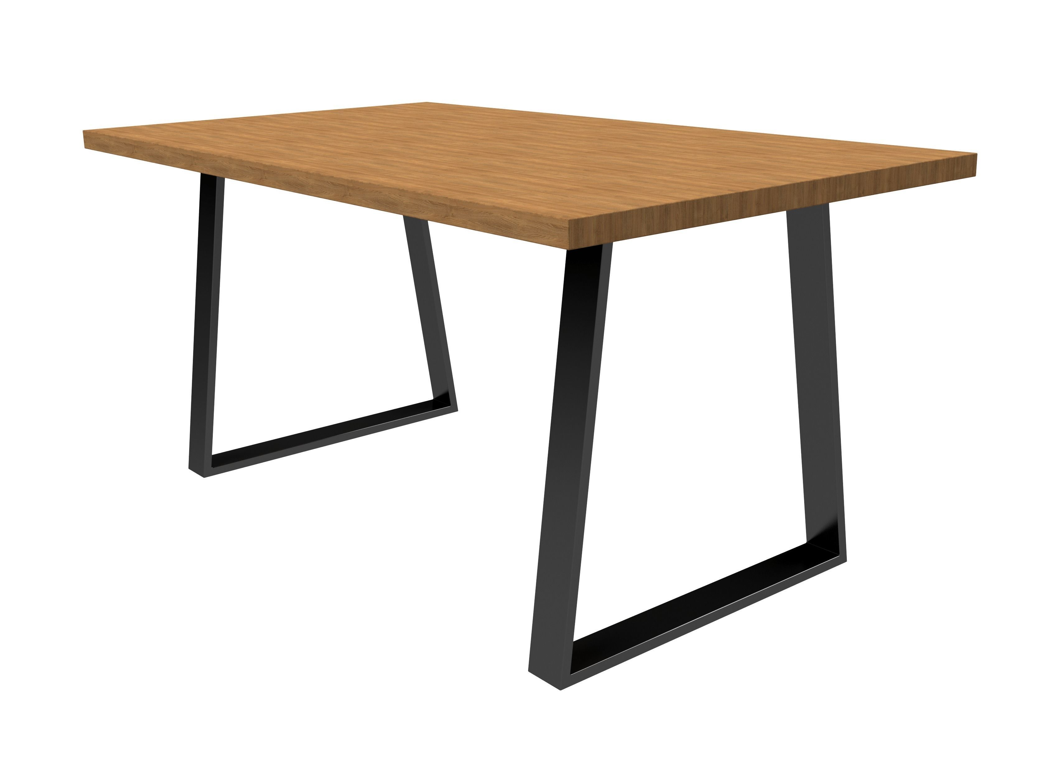 Industrial dining table modern TYPE 11 3D model_3