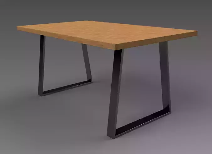 Industrial dining table modern TYPE 11