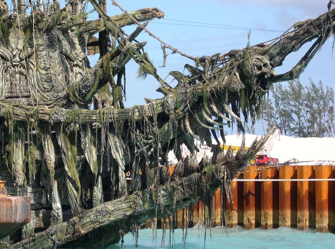 David Jones Bust with Flying Dutchman  3D print model_9