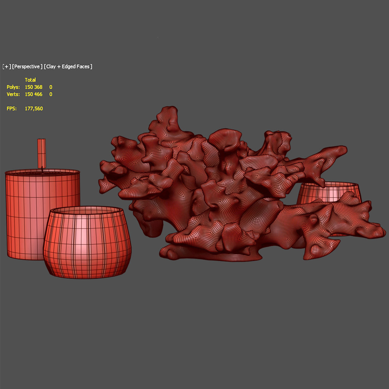 Decoration set by Kelly Hoppen 3D model_2