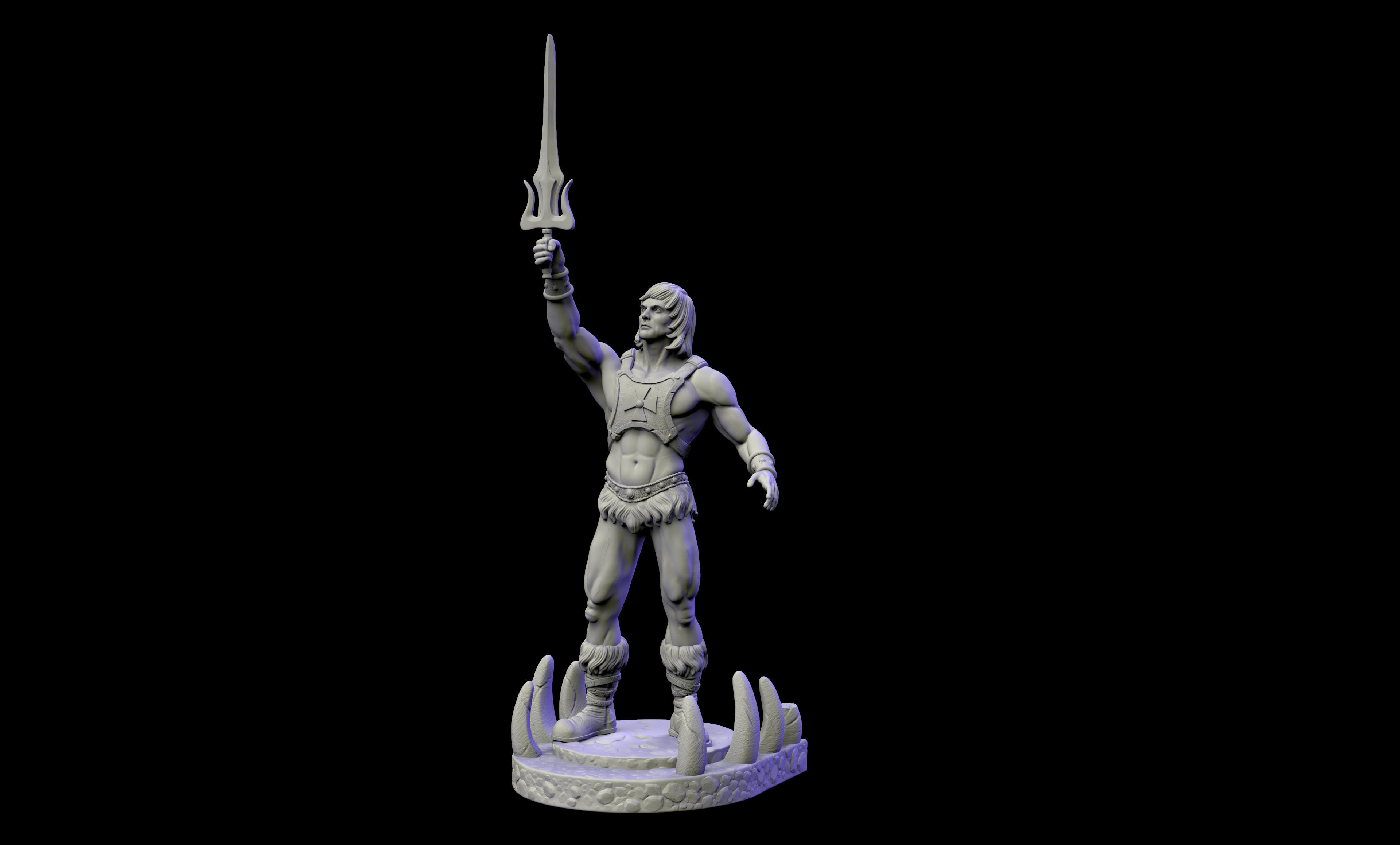 He Man Fan Art 3D print model_2