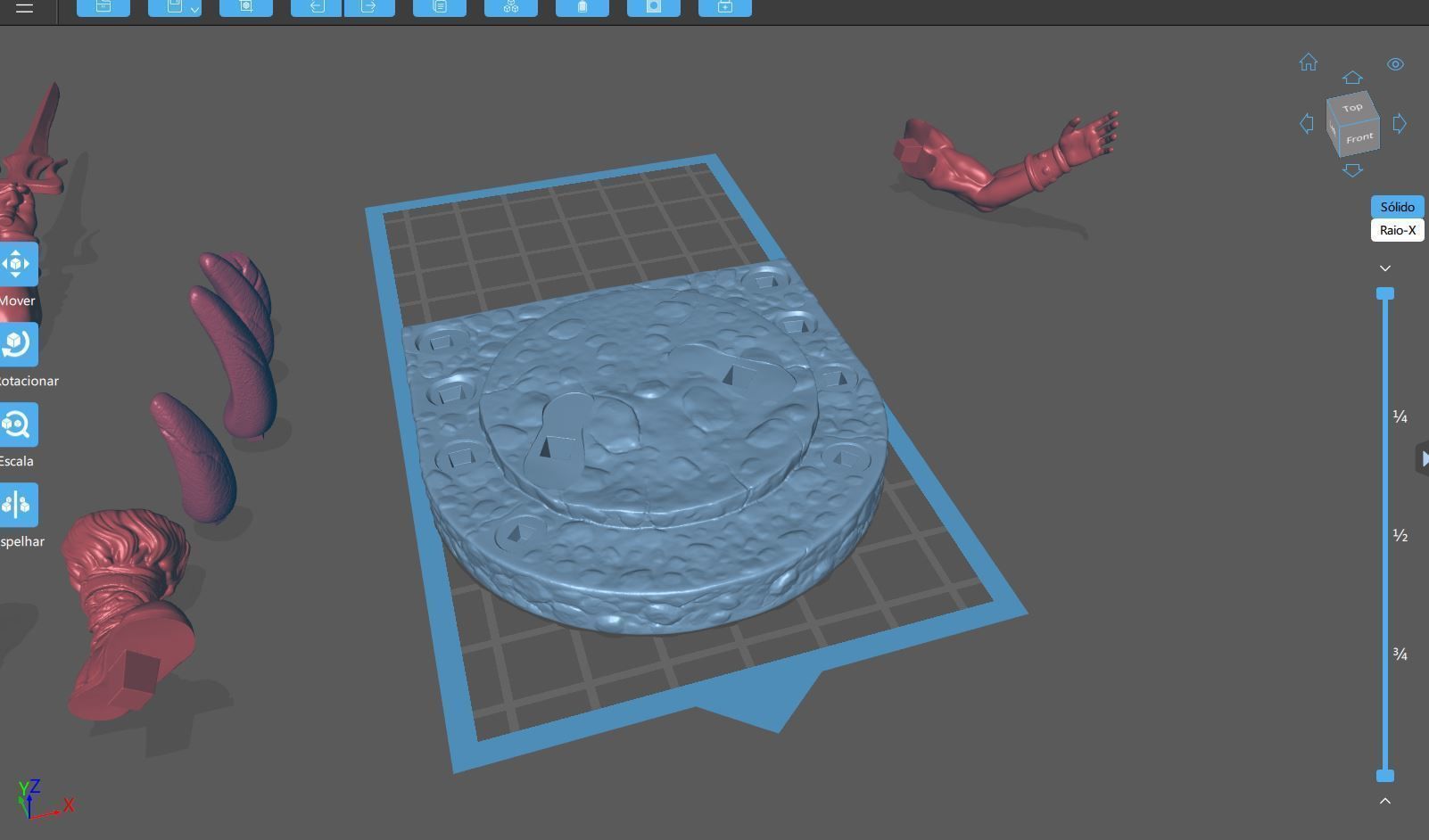 He Man Fan Art 3D print model_12