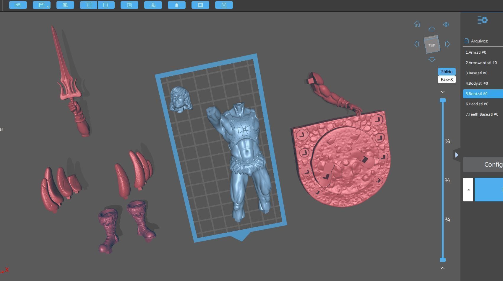 He Man Fan Art 3D print model_9