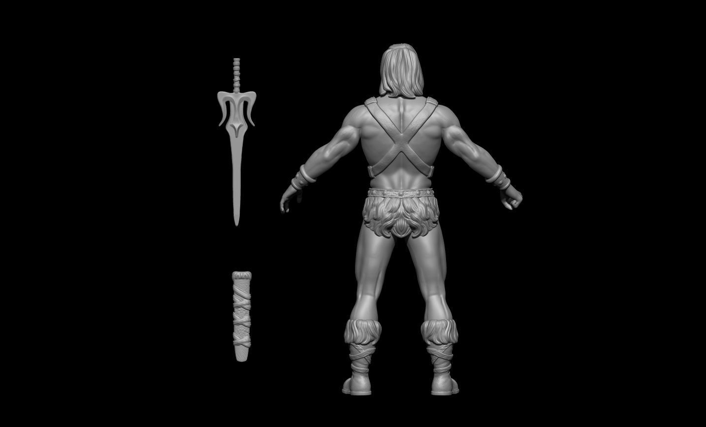 He Man Fan Art 3D print model_15