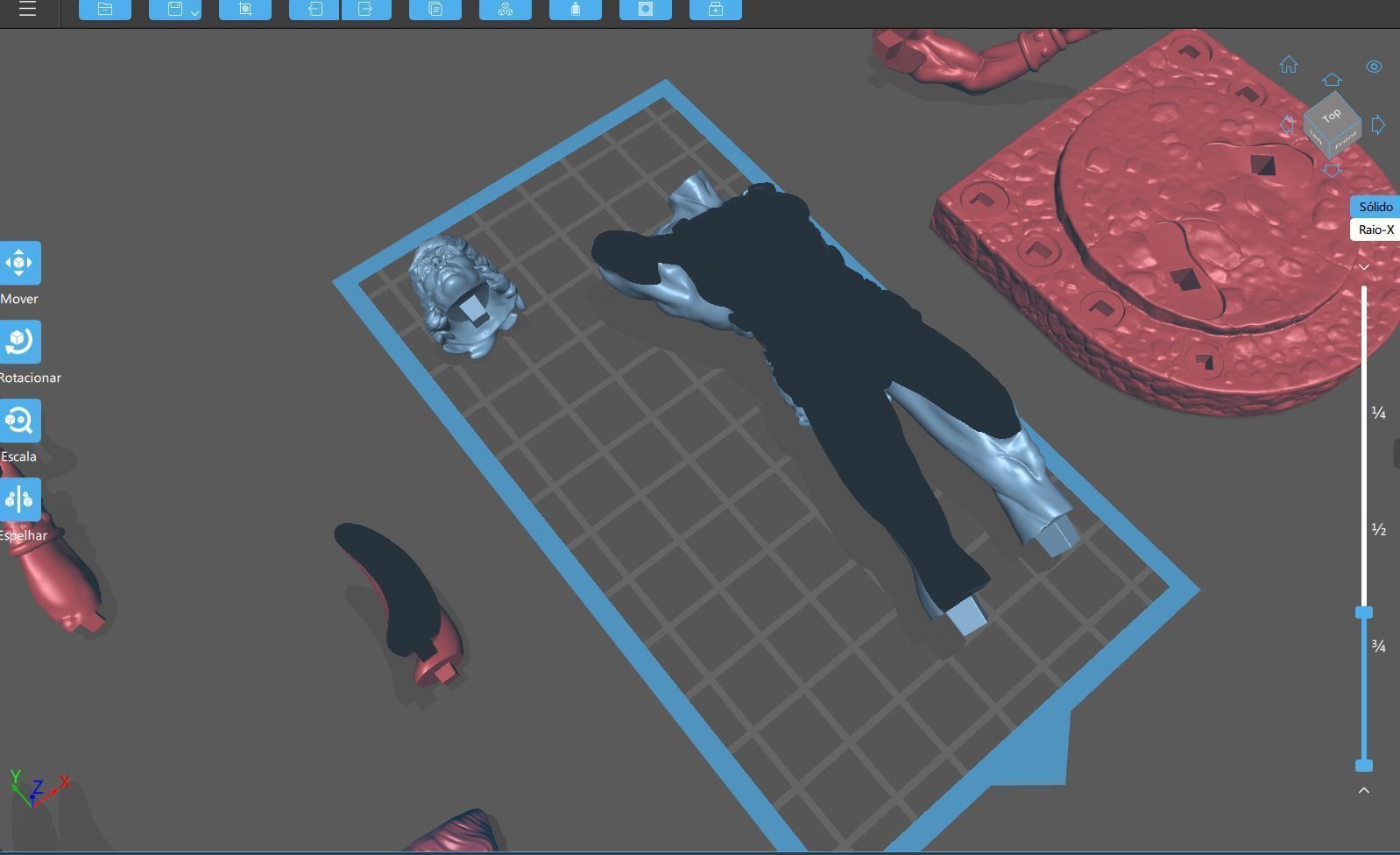 He Man Fan Art 3D print model_11