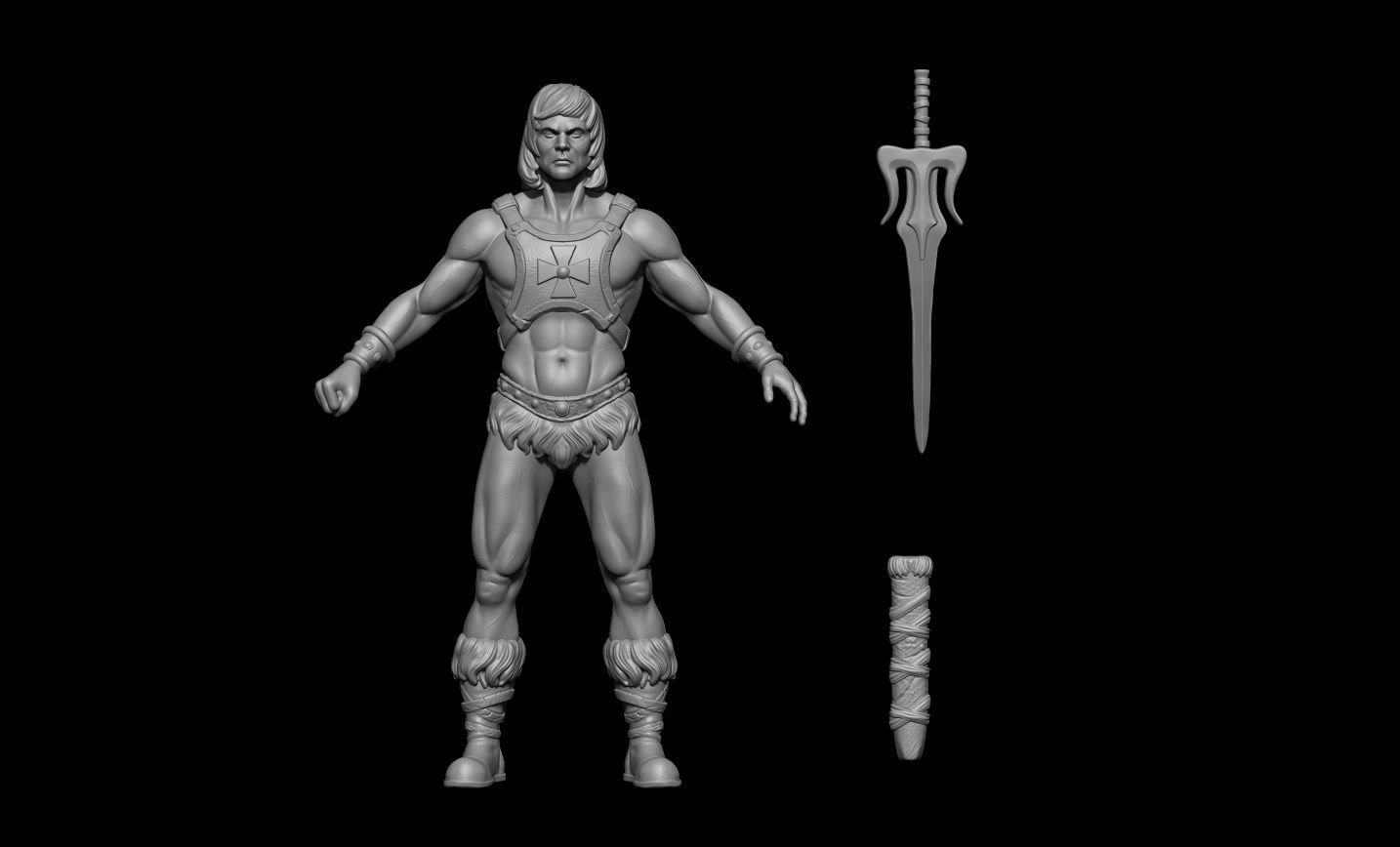 He Man Fan Art 3D print model_13