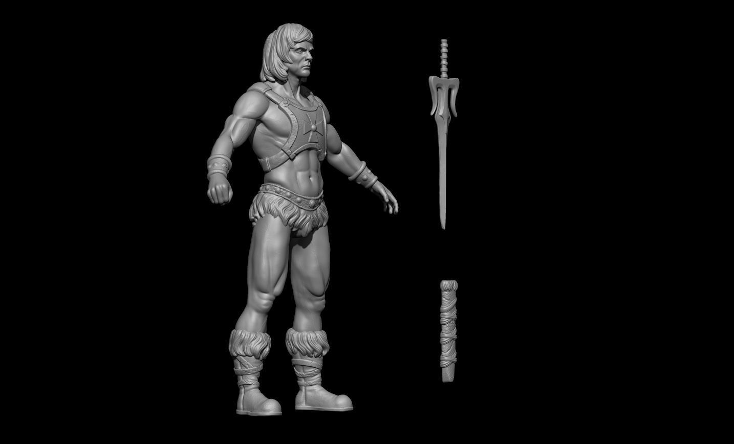 He Man Fan Art 3D print model_14