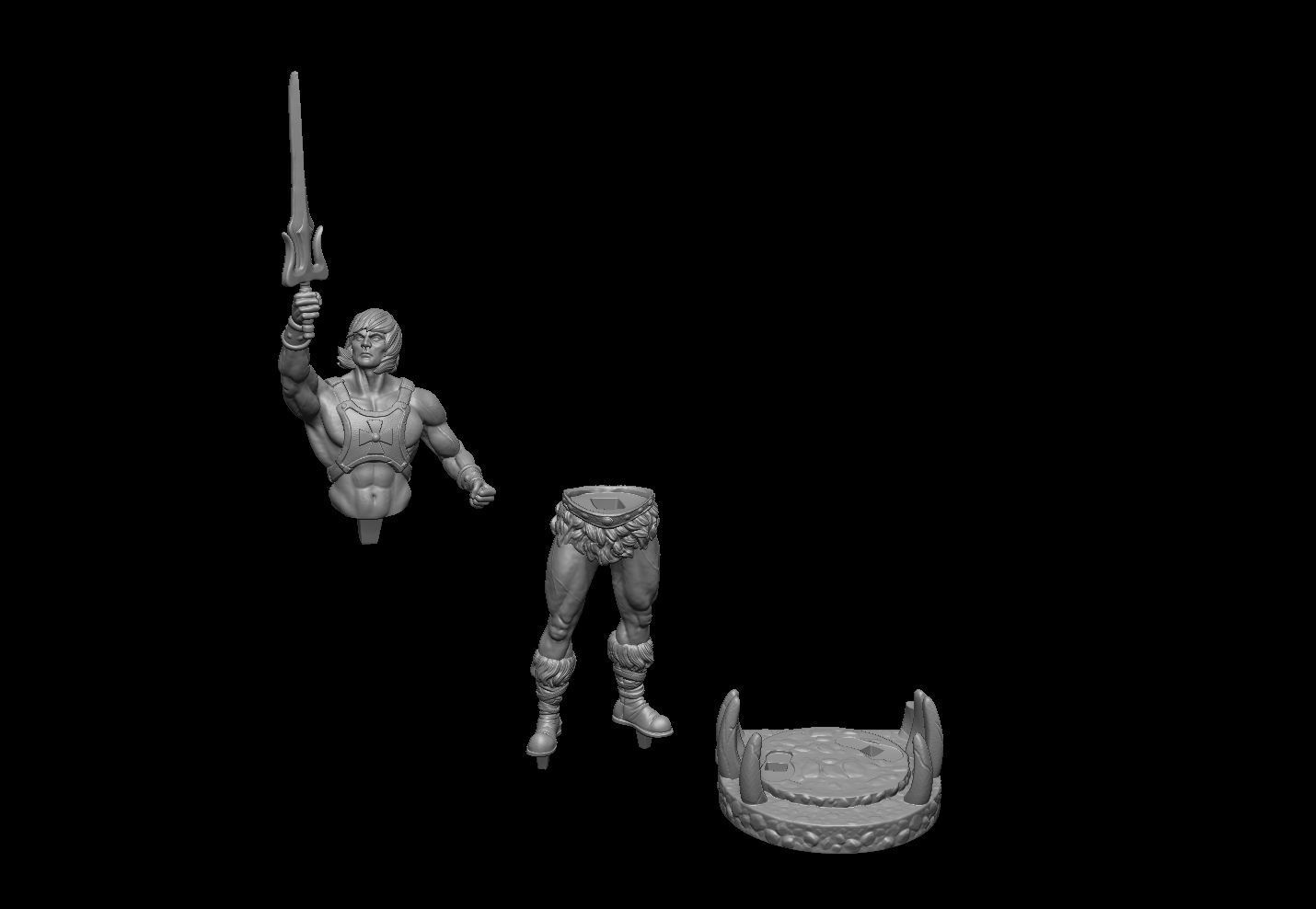 He Man Fan Art 3D print model_21