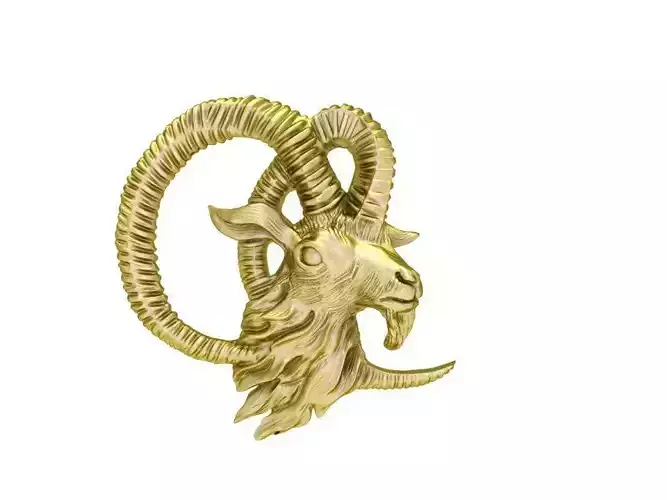 head goat for jewelry 3051