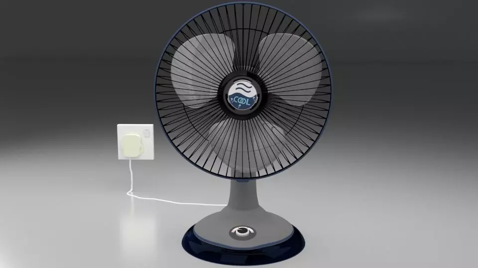 Table Fan 3D model
