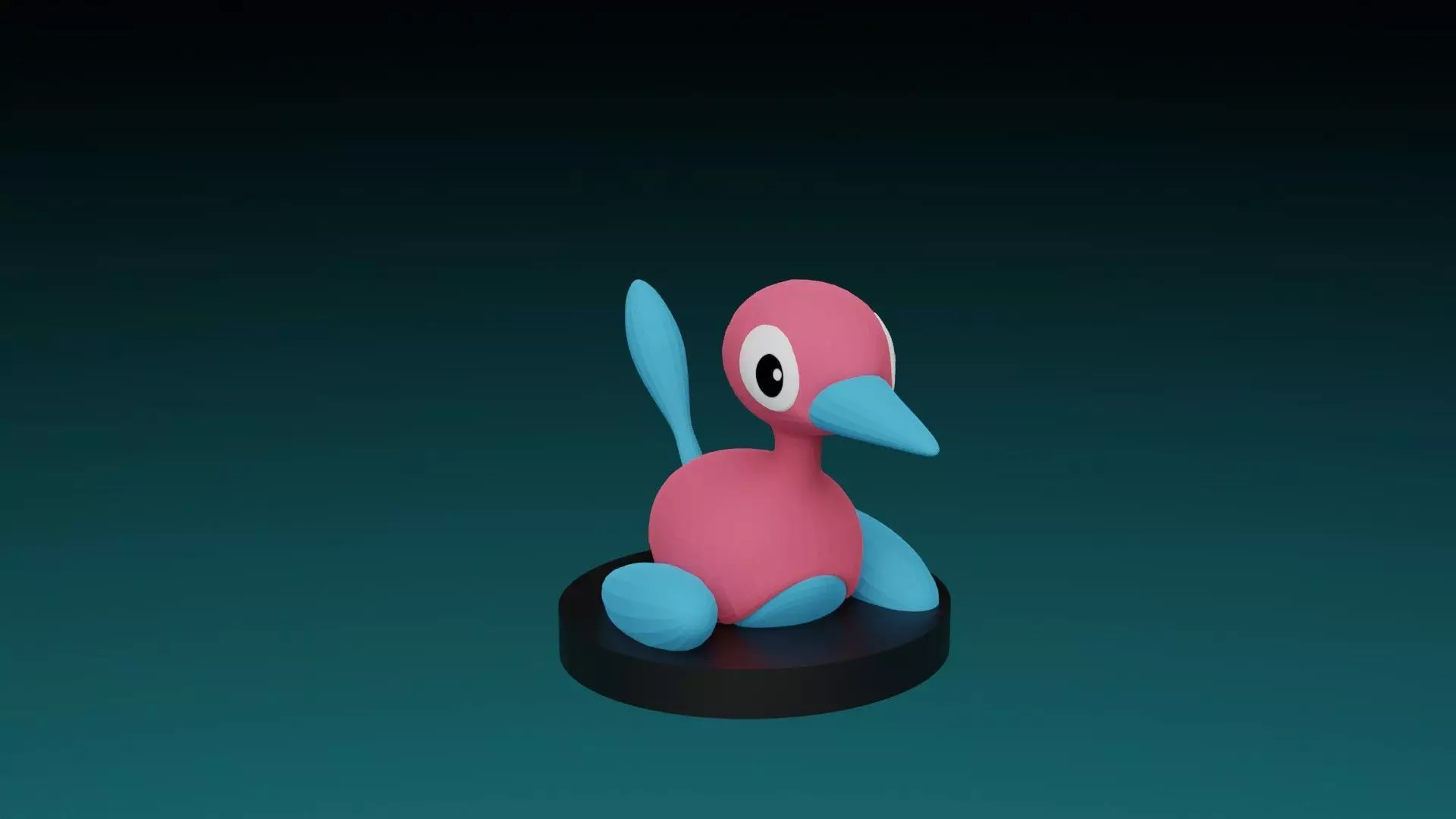 pokemon porygon2 3D print model_0