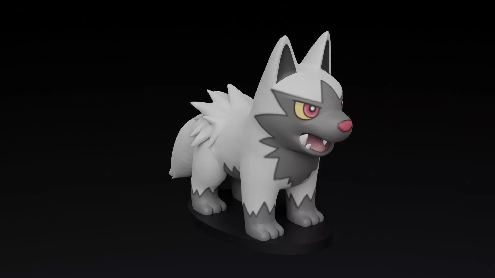 pokemon poochyena 3D print model_0