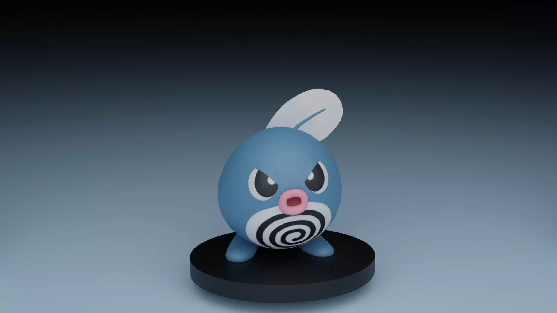 pokemon poliwag 3D print model_0