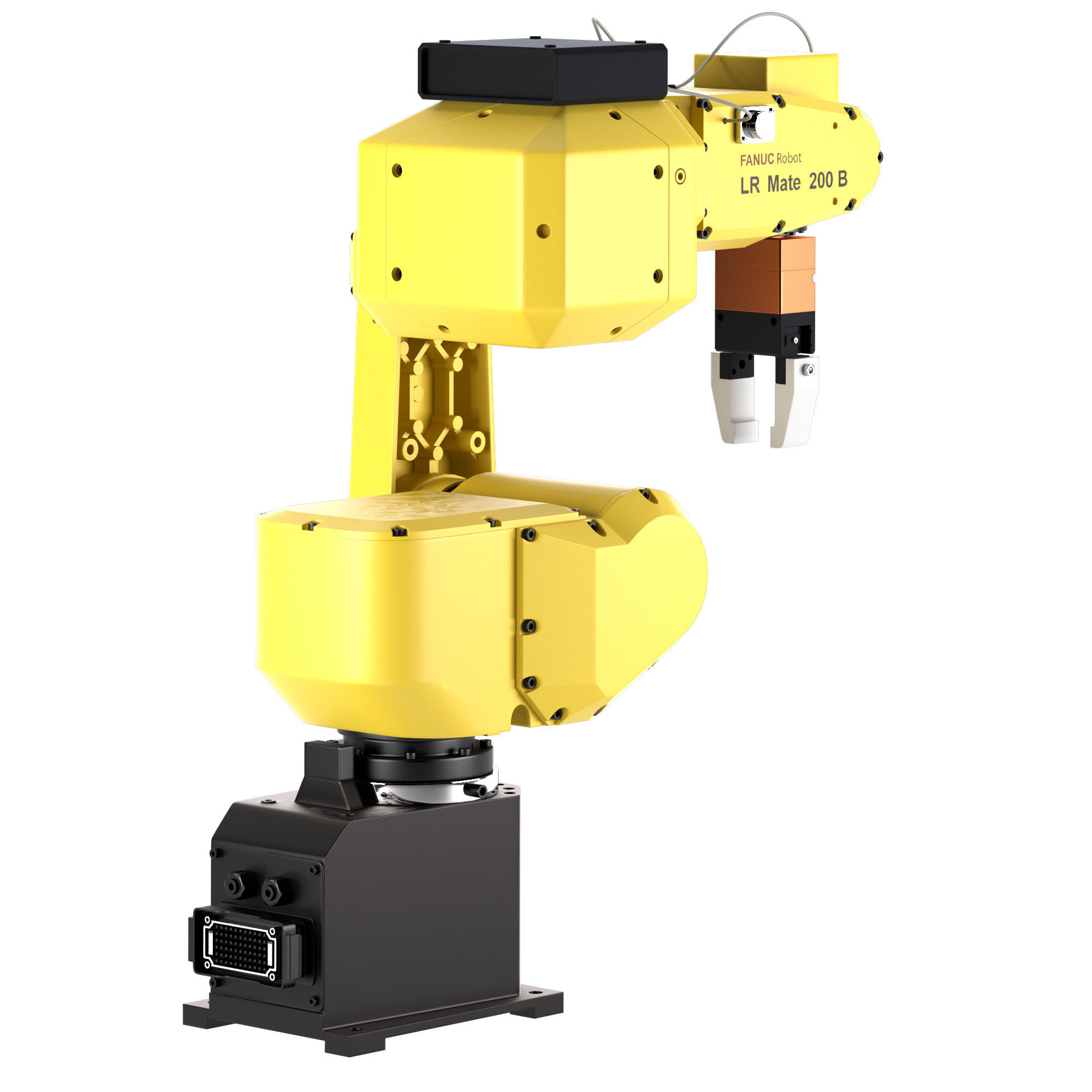 Industrial Robot FANUC LR Mate 200iB 3D model 3D model_3