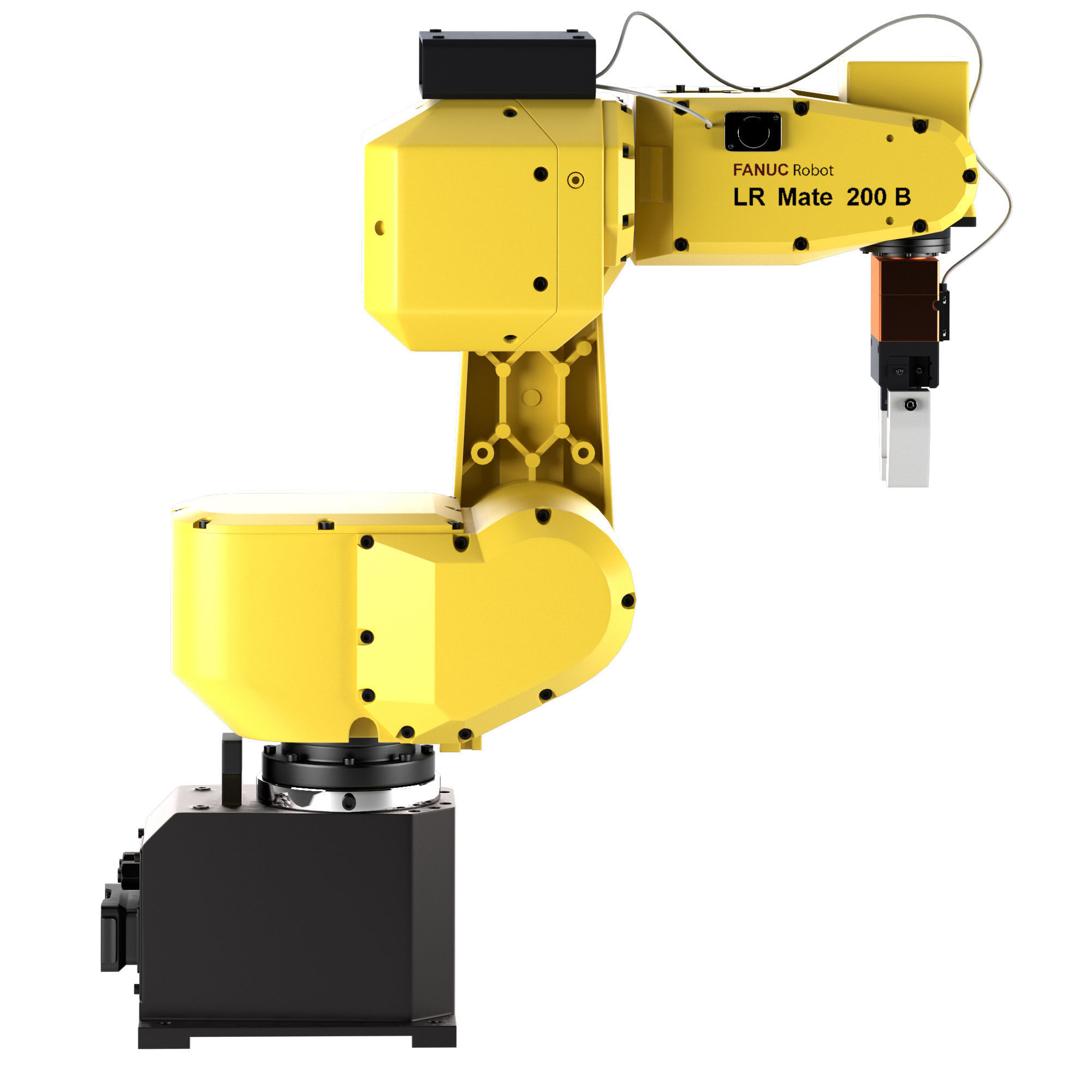 Industrial Robot FANUC LR Mate 200iB 3D model 3D model_4