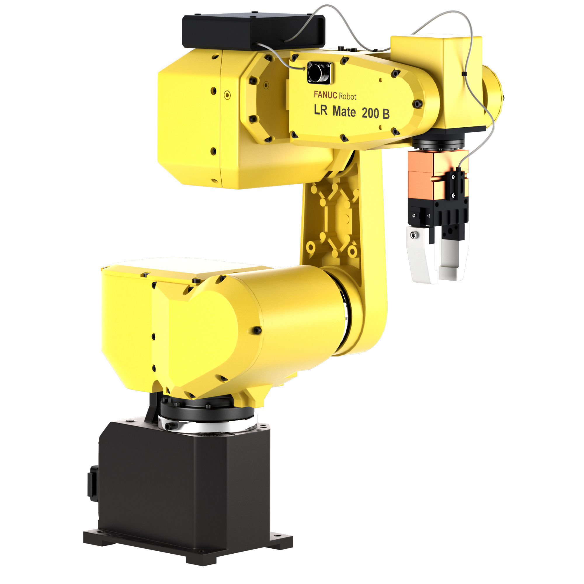 Industrial Robot FANUC LR Mate 200iB 3D model 3D model_5