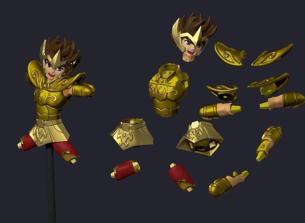 Seiya Sagitarius 3D print model_7