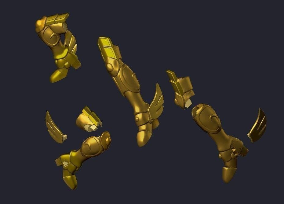 Seiya Sagitarius 3D print model_11