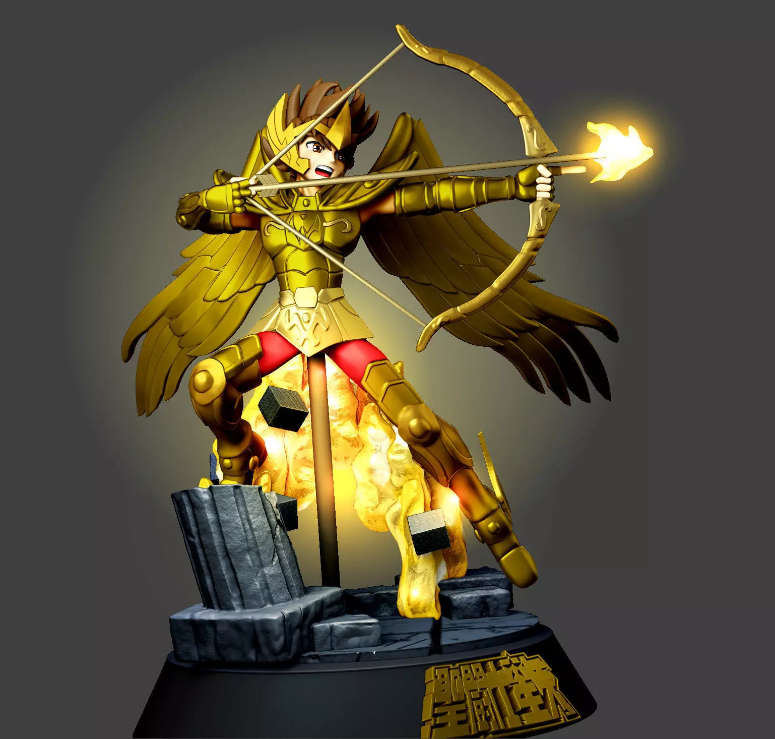 Seiya Sagitarius 3D print model_0