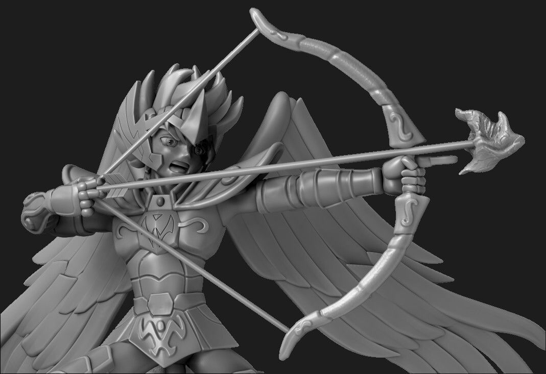 Seiya Sagitarius 3D print model_2