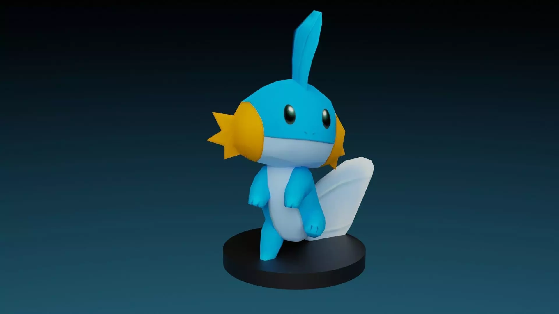 pokemon mudkip 3D print model_0