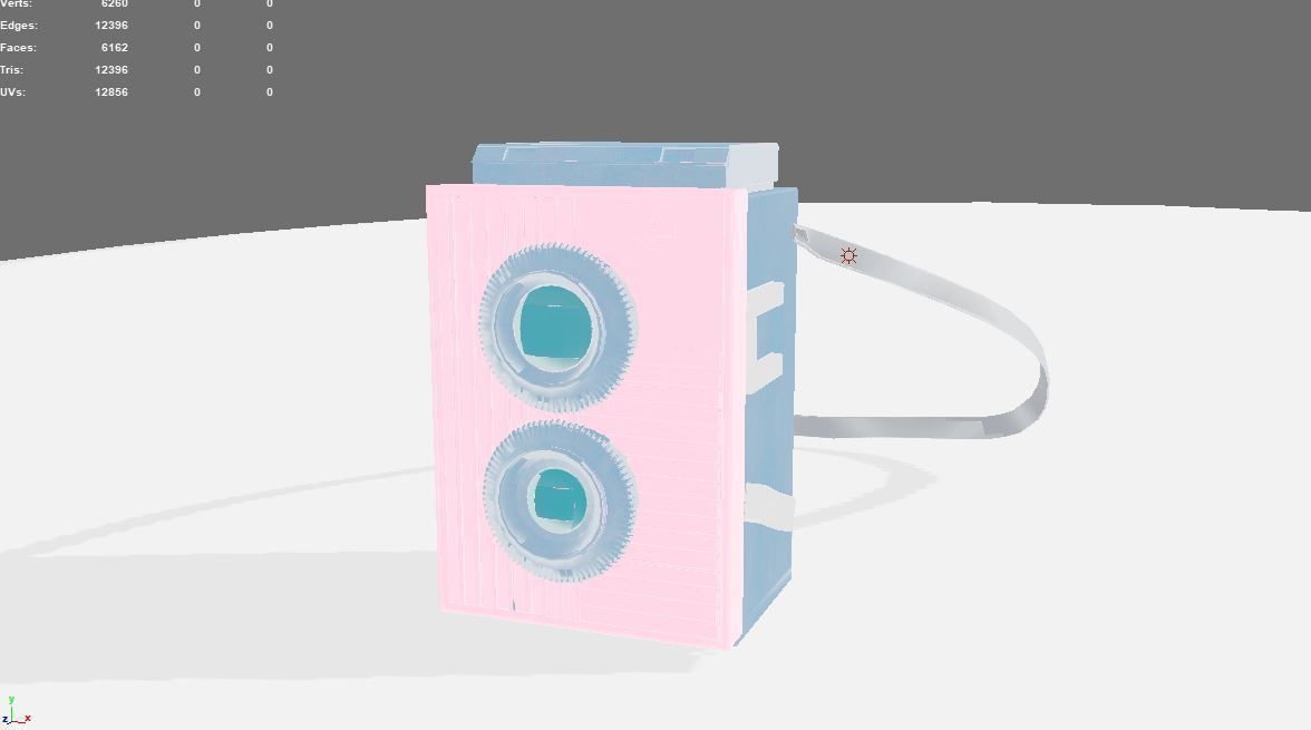 camera decade Free 3D model_3