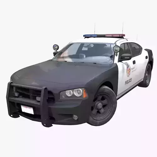 American police car