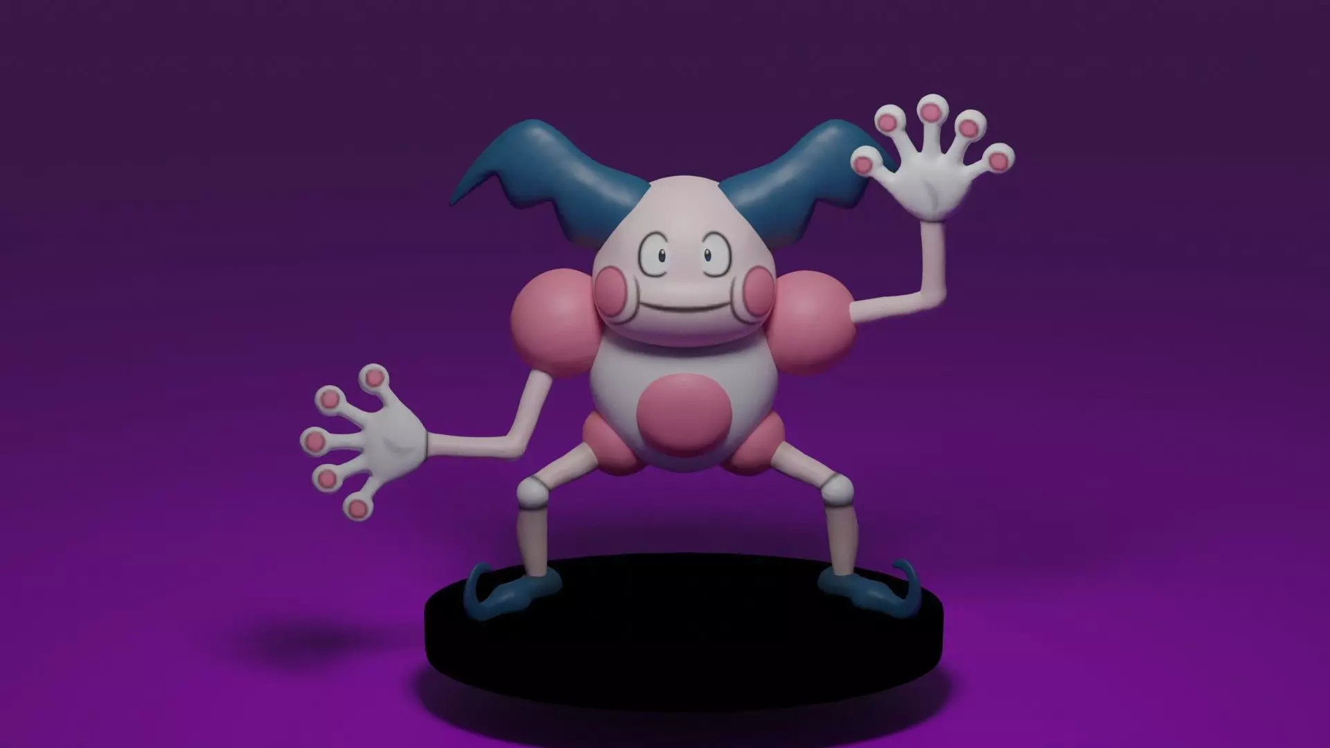 pokemon mr mime 3D print model_0