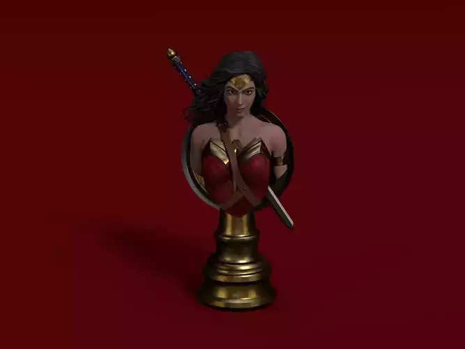 Wonder woman Justice Leauge Bust