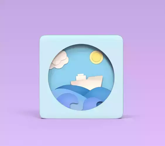 Sailing Boat 3D print model
