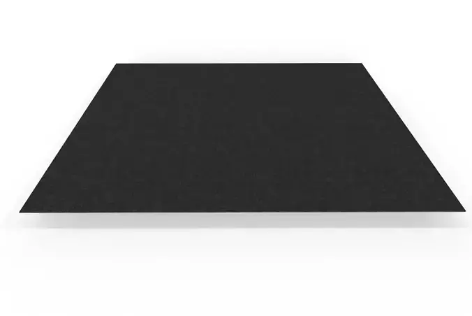 Heathered Solid Charcoal Rug