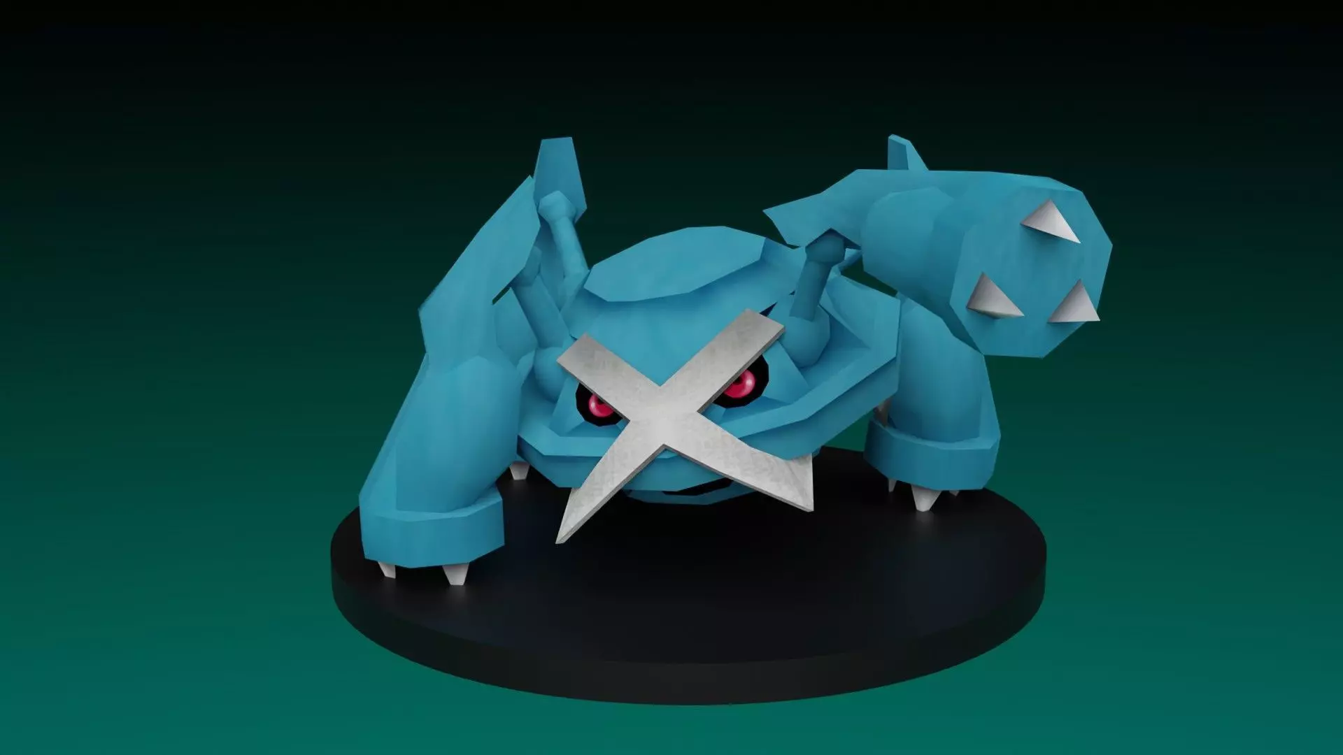 pokemon metagross 3D print model_0