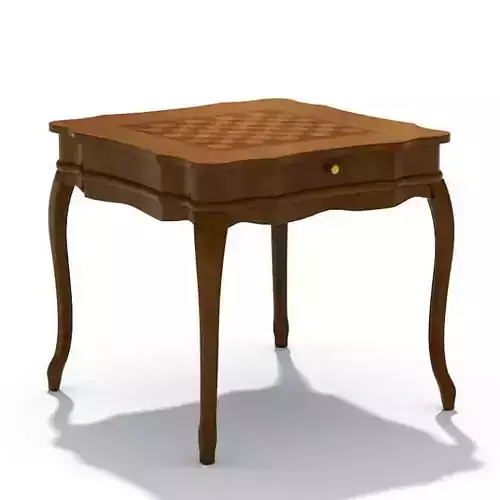 Classic Checkers Chess Table