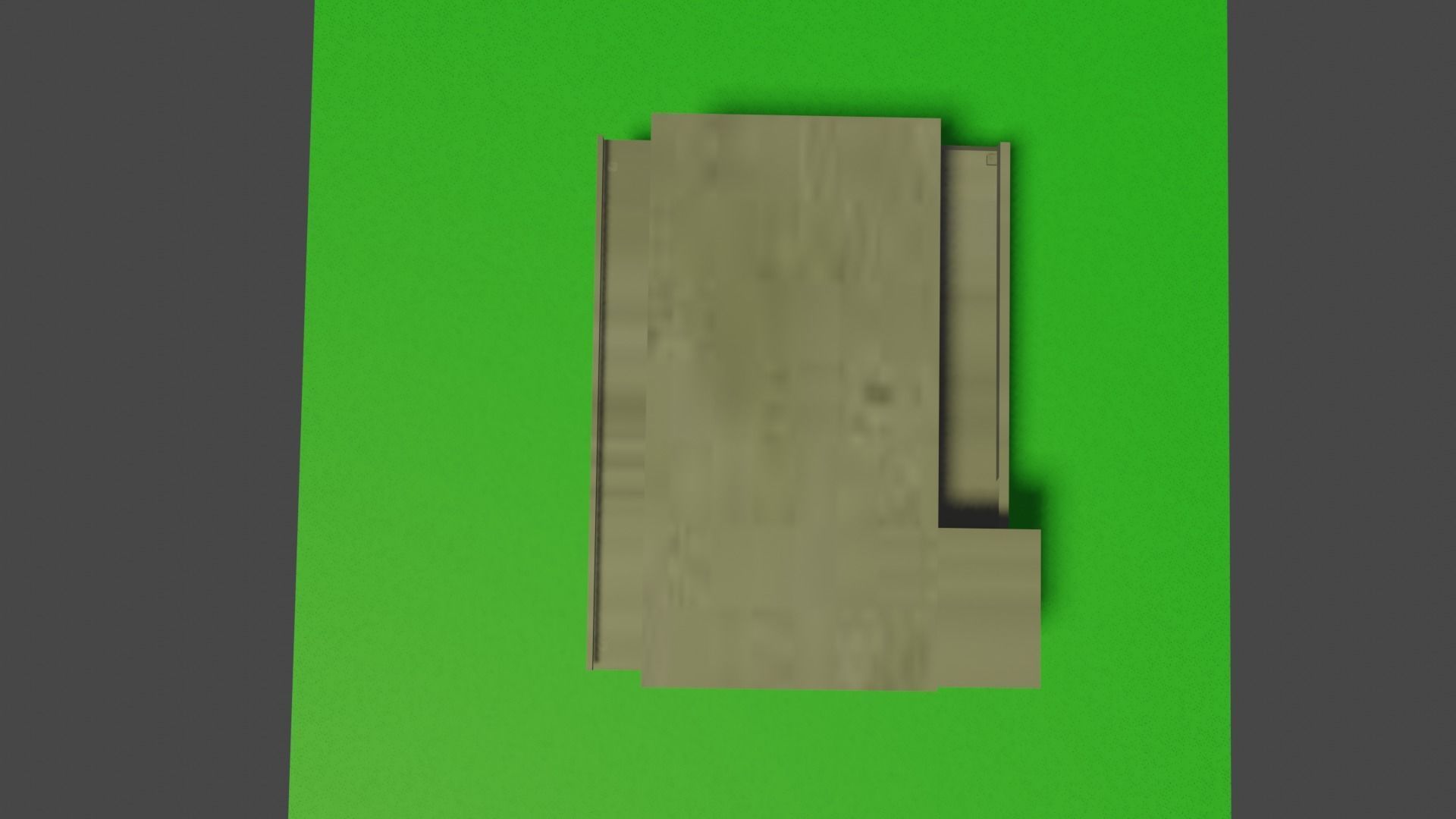 Free Fire Cement House Low-poly 3D model_10