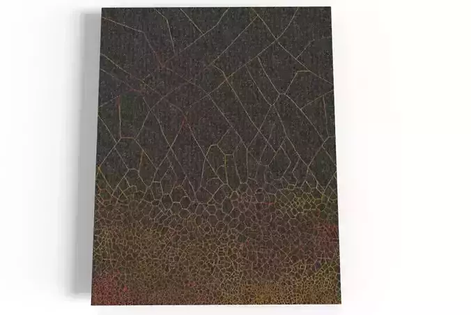 Ruggable Kella Sunburst Rug Low-poly 3D model