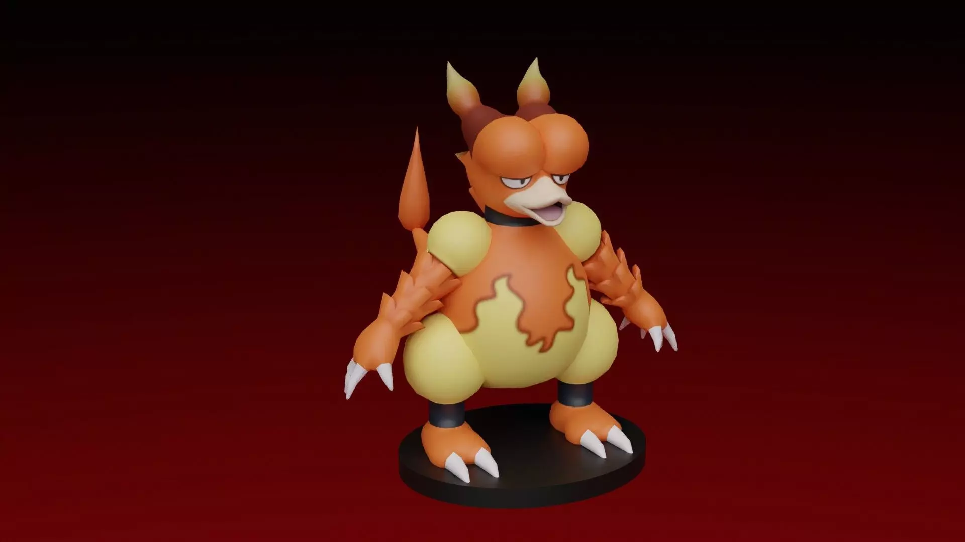 pokemon magmar 3D print model_0