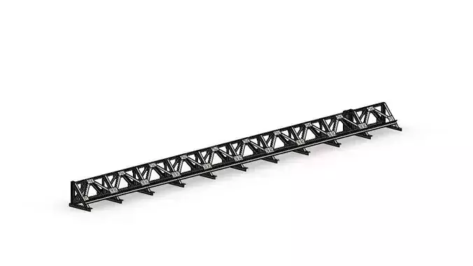 framework railing 3D model