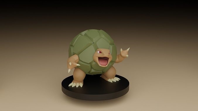 pokemon golem 3D print model
