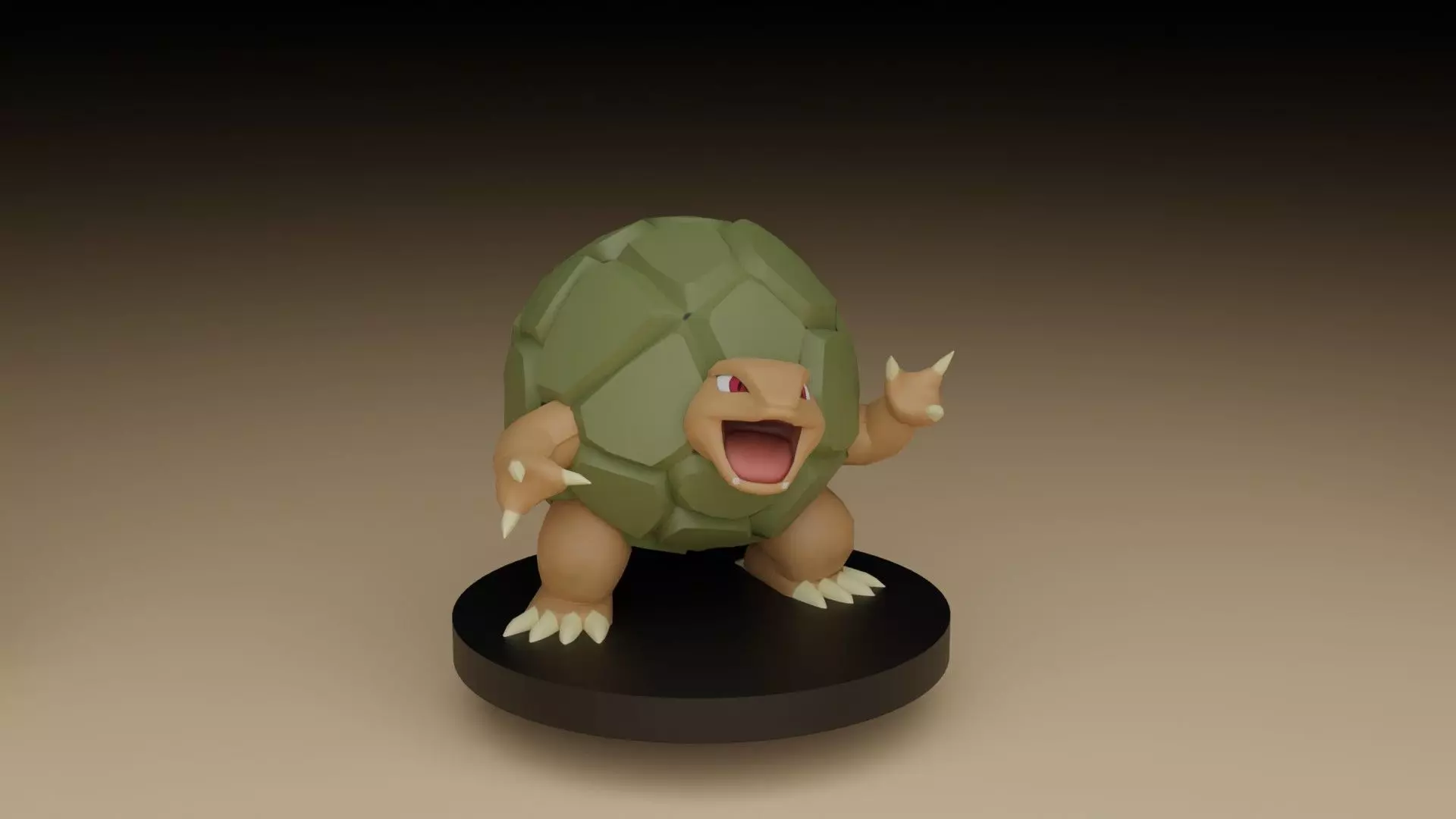 pokemon golem 3D print model_0