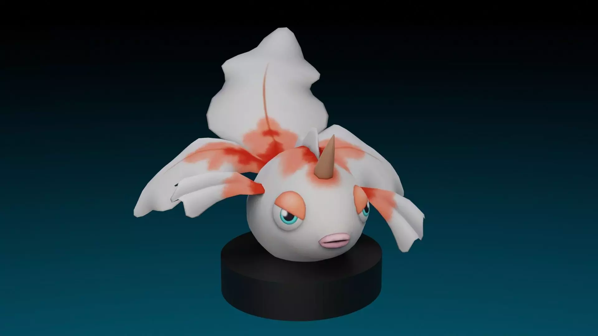 pokemon goldeen 3D print model_0