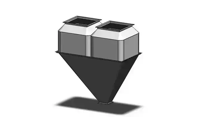 charging silo 3D model
