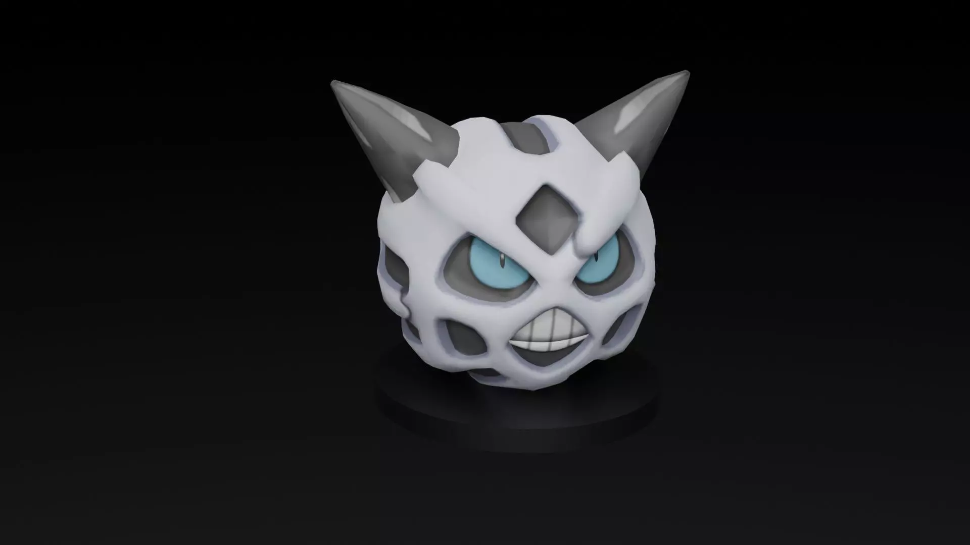 pokemon glalie 3D print model_0