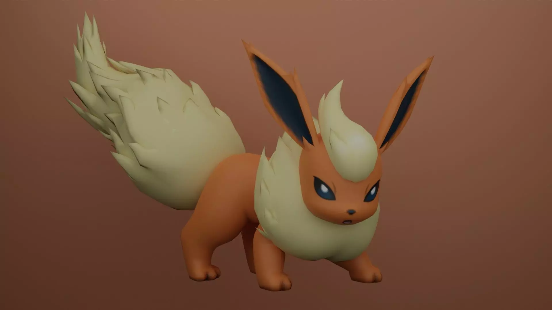 pokemon flareon 3D print model_0