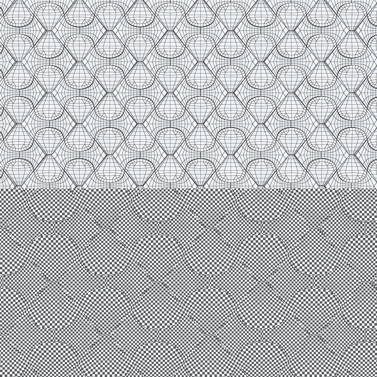Parametric Wall Panel 3d model Low-poly 3D model_2